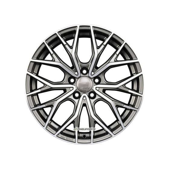 2DRV BY WHEELWORLD - WH37 DARK GUNMETAL POLIERT 8X18 LK:5/120 ET:35 ML:72,6